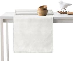 AmeliaHome Asztalterítő Vesta krémű dombornyomott modern 115x180+35x180 AmeliaHome