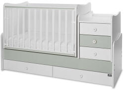 Lorelli Maxi Plus kombi ágy 70x160 - Milky & amp; Milky Green ÚJ