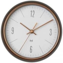 TFA (60.3547. 10) Rádiójel vezérlésű Falióra 22.3 cm x 7 cm Szürke, Vörösréz (60.3547.10)