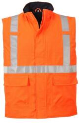Portwest Bizflame Rain Hi-Vis antisztatikus FR mellény (S776ORRXXL) - pepita