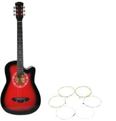 IdeallStore Klasszikus Gitár - 4/4 - Piros