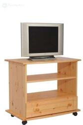 Komforttéka Borovi Fenyő TV Állvány - 1 Fiókos