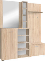 Tempo Előszobai készlet, sonoma tölgy, FANDU