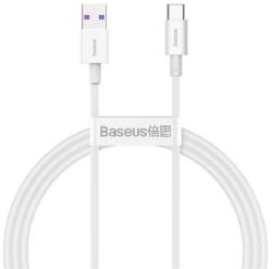 Baseus SUPERIOR adatkábel (USB - Type-C, 66W, PD gyorstöltő, 200cm, törésgátló) FEHÉR