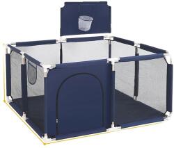  Babajáróka, tartós fémszerkezet, biztonságos beltéri használat, kék négyzet