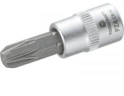 TOOLCRAFT Dugókulcs betét 6, 3 mm (1/4) kereszthornyú PZ4 bittel, 37 mm, (816060) (816060)