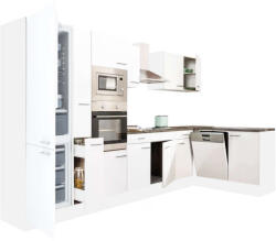 Leziter Yorki 370 sarok konyhabútor alulfagyasztós hűtős kivitelben - pepita - 457 840 Ft