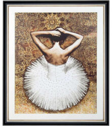 King Home Ballerina Festmény - Klasszikus Stílus - 100x120 cm (KHM-KH1501100269)
