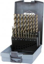 RUKO 228214RO HSSE-Co 5 fém spirálfúró készlet, 19 részes (228214RO)