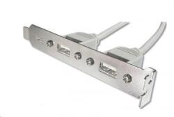 ASSMANN 2xUSB 2.0 hátlapi bővítő (AK-300301-002-E) (AK-300301-002-E)