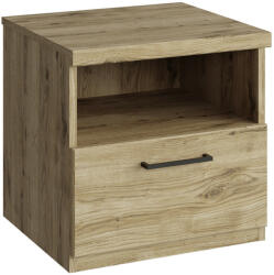 TEMPO KONDELA Éjjeliszekrény 1S, navarra tölgy, DORSI