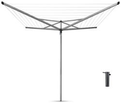 Brabantia Kültéri Brabantia Essential 90300258, 50 m, Betonhorgony, Korrózióálló, Inox Ruhaszárító