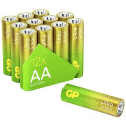 GP Batteries Ultra Ceruzaelem Alkáli mangán 1.5 V 12 db (ULT15A931C12) (GPULT15A931C12) - aqua