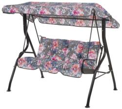 Patio Luna hintaágy szürke virágos (5904134674777)