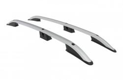  Hosszanti rudak, Toros kompatibilisek VW T5 2003-2015, VW T6 2015-2021, Ezüst, rövid karosszéria