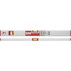 BMI Eurostar 690080E Könnyűfém vízmérték 80 cm 0.5 mm/m (690080E) - aqua