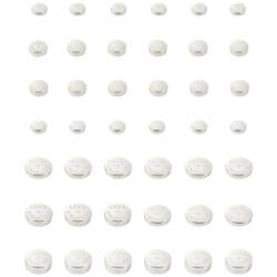 VOLTCRAFT Gombelem készlet 42 db (VC-12629360) (VC-12629360)