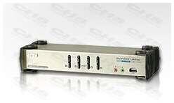 ATEN CS1784 KVM Switch 4PC USB DVI +kábel (CS1784)