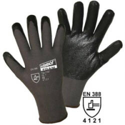 L+D worky FOAM Nylon-Nitril 1157 Nylon Munkakesztyű Méret (kesztyű): 9, L EN 388 CAT II 1 pár (1157)
