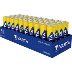 VARTA Alkáli mangán ceruzaelem készlet 1, 5 V 40 db, LONGLIFE Power (4906124354) (4906124354) - aqua
