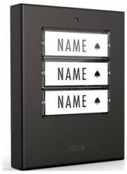 m-e GmbH modern-electronics Rádiójel vezérlésű csengő Adó Megvilágított, Névtáblával (41414) (41414)