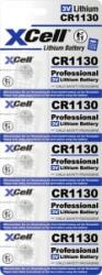 XCell Gombelem CR 1130 3 V 5 db 48 mAh Lítium CR1130-B5 (148257) (148257) - aqua
