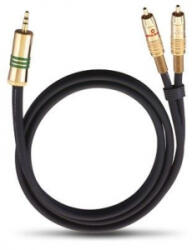 Oehlbach NF1 / Jack Sztereó 3, 5 mm Jack - 2 RCA kábel 1 méter (2056) (2056)