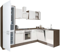 Leziter Yorki 280 sarok konyhabútor alsó sütős, alulfagyasztós hűtős kivitelben