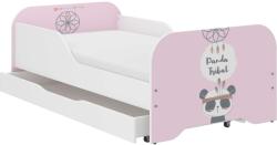  MIKI gyerekágy 140x70cm matraccal és ágyneműtartóval - boho panda