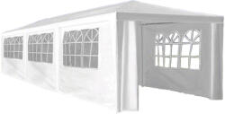 Tempo Kerti party sátor, fehér, 3x9 m, TEKNO NEW TYP 3 + 8 oldalsó résszel