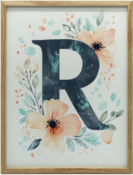  PLAKÁT KERETFALHOZ R BETŰ VIRÁGKOszorú 70x100 CM