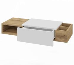  Hilo K17_90 fali Polc - fehér-tölgy (0000264428)