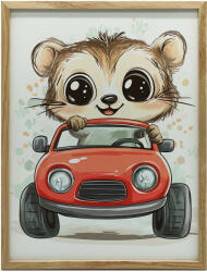  FALI PLAKÁT FA KERETBEN JOYFEL HÖRSÖGEK 50x70 CM