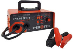 Pirotec PAM 33/1 Akkumulátortöltő és Indító - 30A, 12V/24V