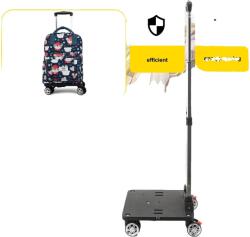 Csomagtartó kosár, tartós fém keret, állítható fogantyú, 150 font űrtartalom, 28 x 16 x 14 hüvelyk