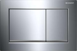 Geberit Omega20 - Clapetă de acționare spălare, crom lucios/crom mat 115.080. KH. 1 (115.080.KH.1)