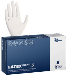 Espeon Gloves Latex Medical3, S méret, 100 db