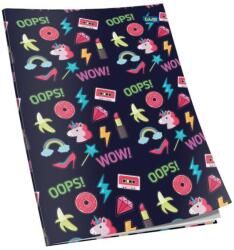 Educa A5-ös Vonalas Füzet - 52 Lap - Színes Minták