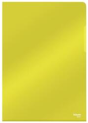 Esselte Genotherm, "L", A4, 150 microni, suprafață transparentă, ESSELTE "Luxus", galben 55431 (55431)