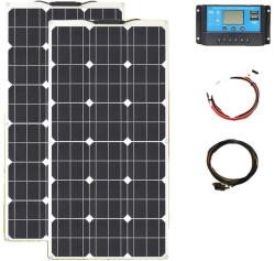  200W -os napelemkészlet, rugalmas napelemek, töltésvezérlő, 200W -os napelemkészlet