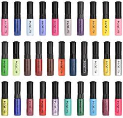  Köröm művészeti bélyegző készlet, 47/41/31 PCS szett, manikűr -lakk, 31 db