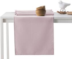 DecoKing Asztalterítő Pure púderrózsa sima klasszikus 115x300+35x300 DecoKing