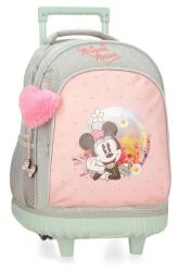  Iskolai hátizsák kerekeken MINNIE MOUSE Wild Nature, 2962921