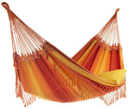  Brazíliai Kézműves Függőágy - Narancssárga-Sárga - L Méret