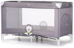 Chipolino Capri fix utazóágy - Bear grey (KOSIK2501BE) - pepita