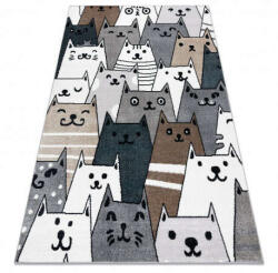 Gatti Kab. Szőnyeg FUN Gatti gyerekeknek, macskák, állatok színes 160x220 cm