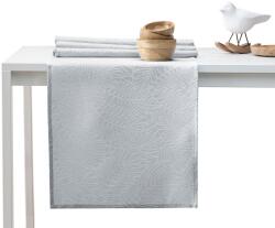 AmeliaHome Asztalterítő Gaia szürke dombornyomott 115x200+35x200 AmeliaHome