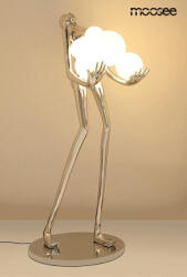 Moose Lighting Human Silver Premium Állólámpa Üvegszálas Króm Művészi (KHM-MSE1501100556) - pepita