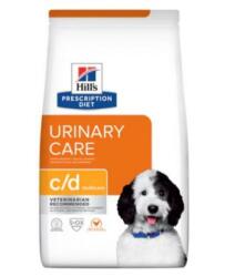 Hill's Hill' s Prescription Diet c/d Multicare Urinary Care száraz kutyatáp 12 kg (101579)