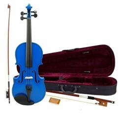  Két íj és egy klasszikus hegedű készlet, 4/4-es méret, fa, anyag tok